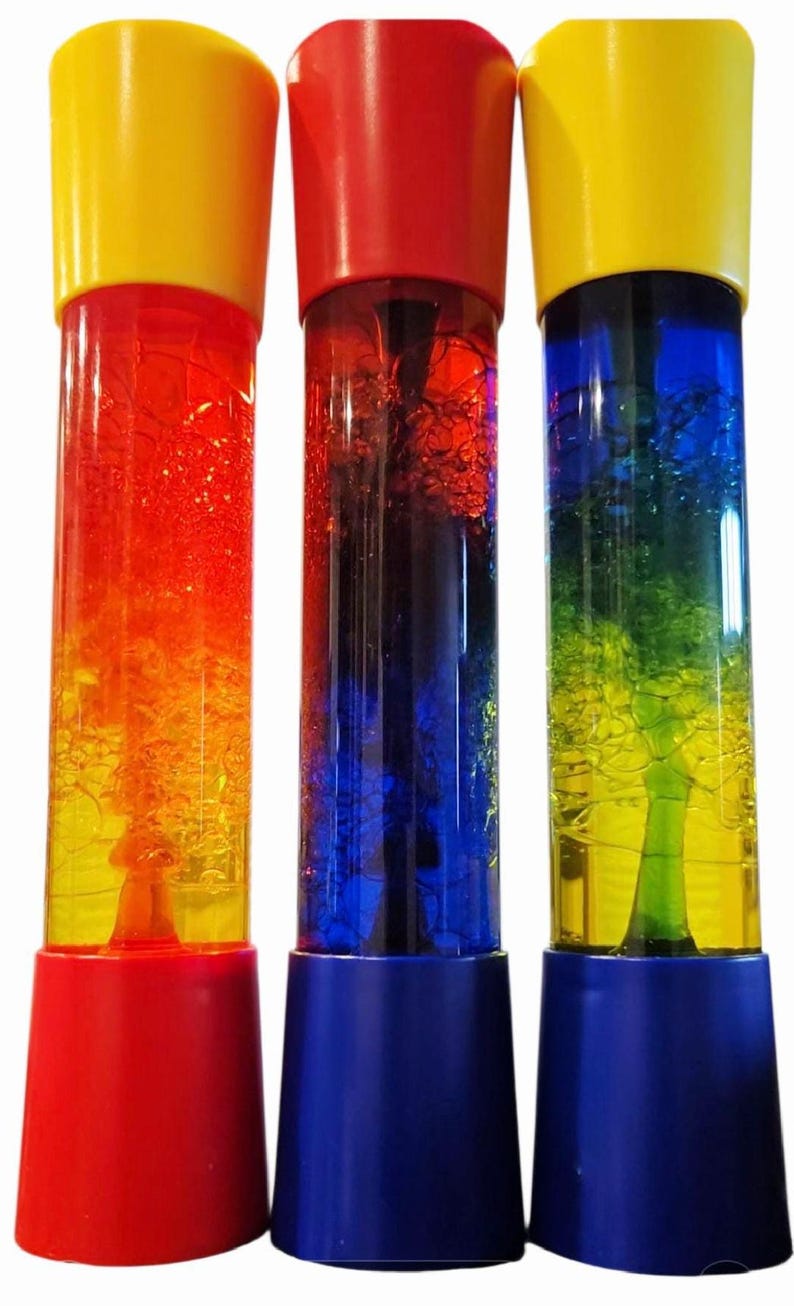 Ocean Sensory Bottle: Liquid Motion Bubbler, Calm Down Toy image 4