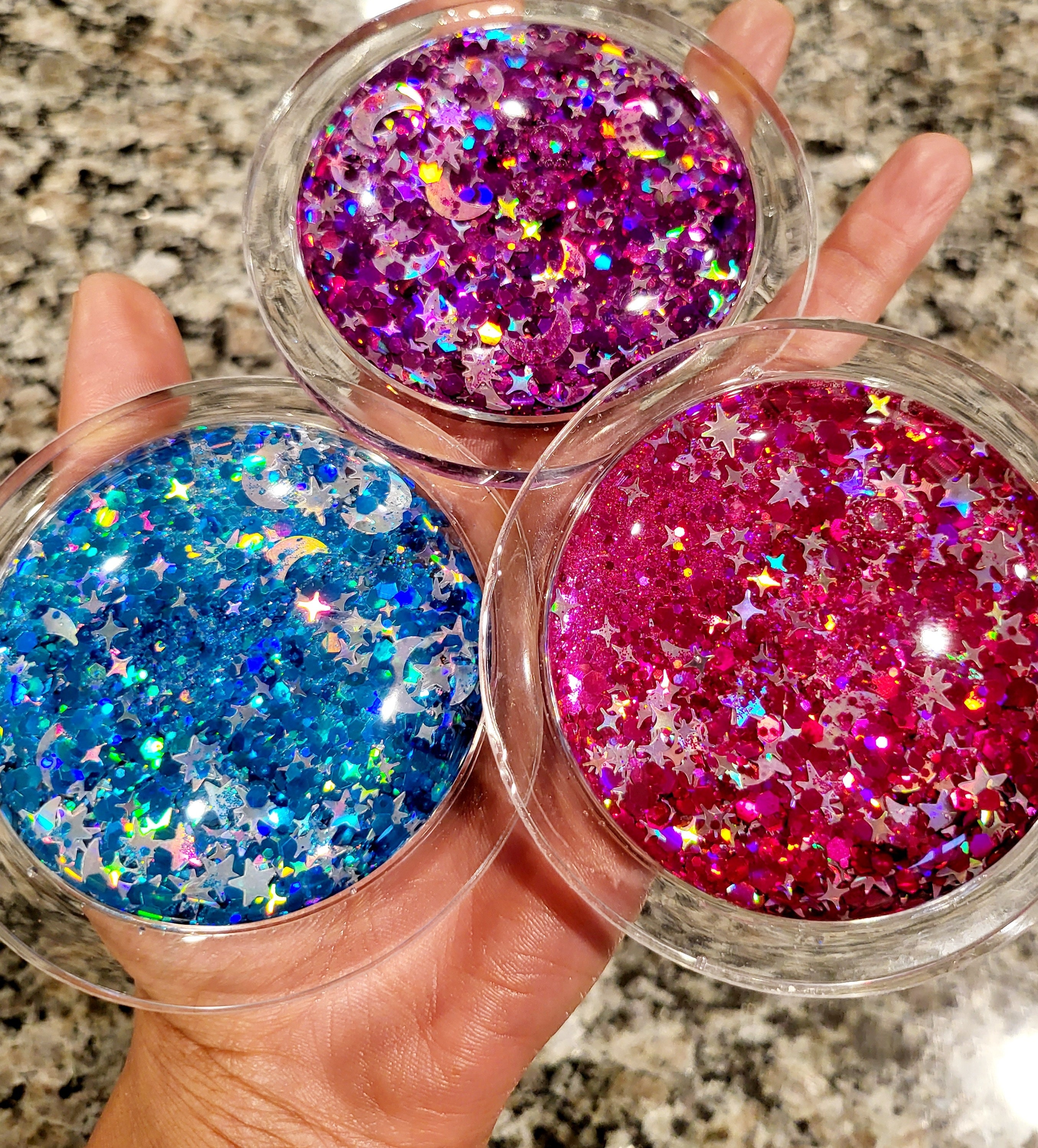 Liquid Motion Sensory Disk | Sensory Bottle, Sensory Toys, Desk Toy, Decompression Toy, Stress Relief, Calm Down Bottle