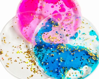 Mata sensoryczna do zgniatania: zabawka sensoryczna do mieszania kolorów