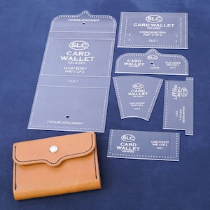 CARD WALLET Acrylic Template Set