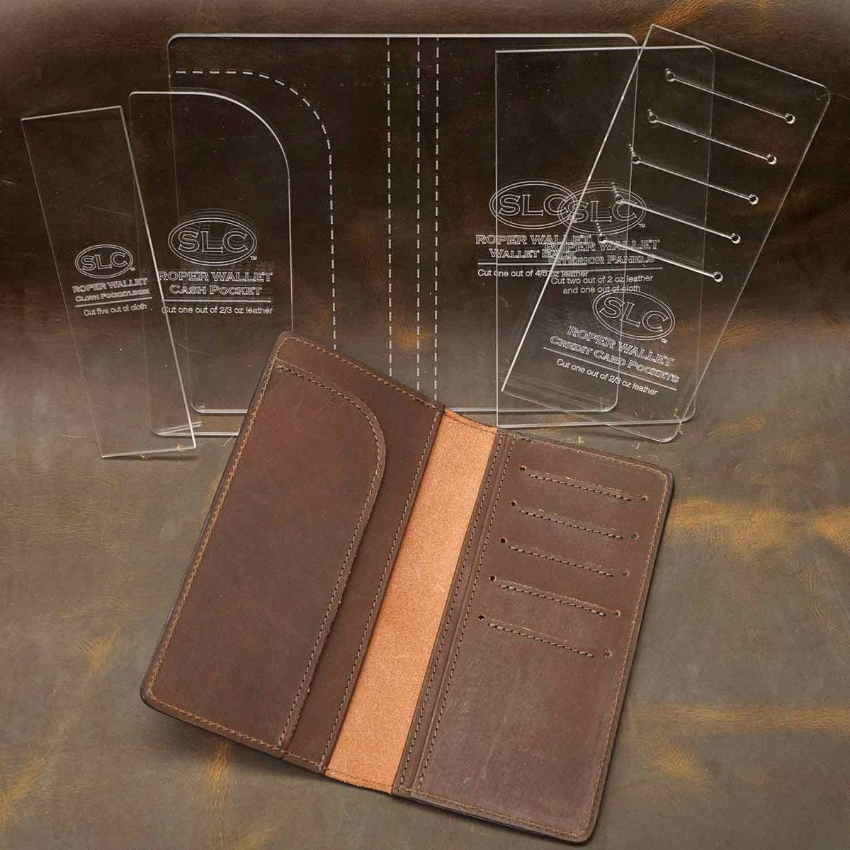 Roper Wallet Acrylic Template Etsy