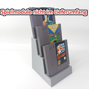 Rapid Factory stand suitable for Nintendo games NES holder stand presentation stand display cartridges holder cartridge game games