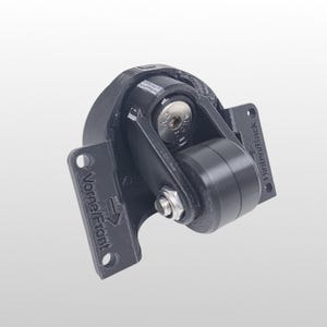 Roda traseira giratória Rapid Factory compatível e adequada para adaptador de cortador de grama robótico Husqvarna Gardena Flymo MCCulloch