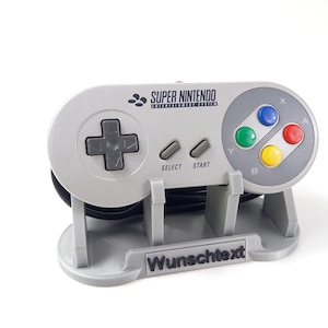 Rapid Factory Controller Holder suitable for Super Nintendo Controller - Holder Stand SNES Stand Display Controller Holder Display