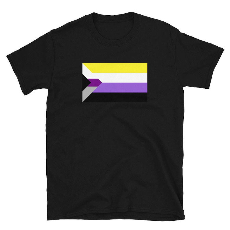 Demisexual Nonbinary Flag Colors Unisex T-shirt - Etsy