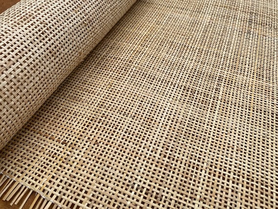 24 Wide, Natural Radio Weave, Cane Webbing Roll, Buy More Save More. 