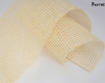 45cm/50cm/60cm/70cm/90cm Wide, Real Vietnamese WHITE Hexagon Rattan Cane Webbing Roll for Home Decor, Up Cycling Rattan Furniture.