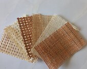All Type SAMPLES Rattan Cane Webbing 20x20cm