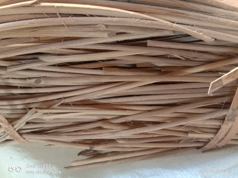 6 Feet Length Spline Natural Rattan, D4mm, Repair Rattan Chair, Caning kits. 