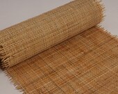 WIDTH 50cm(19 quot ) 60cm(24 quot ) 70cm(27.5 quot ) 90cm(36 quot ), Natural Radio Weave, Rattan Cane Webbing for DIY Rattan Furniture , Length in Running 0.5m