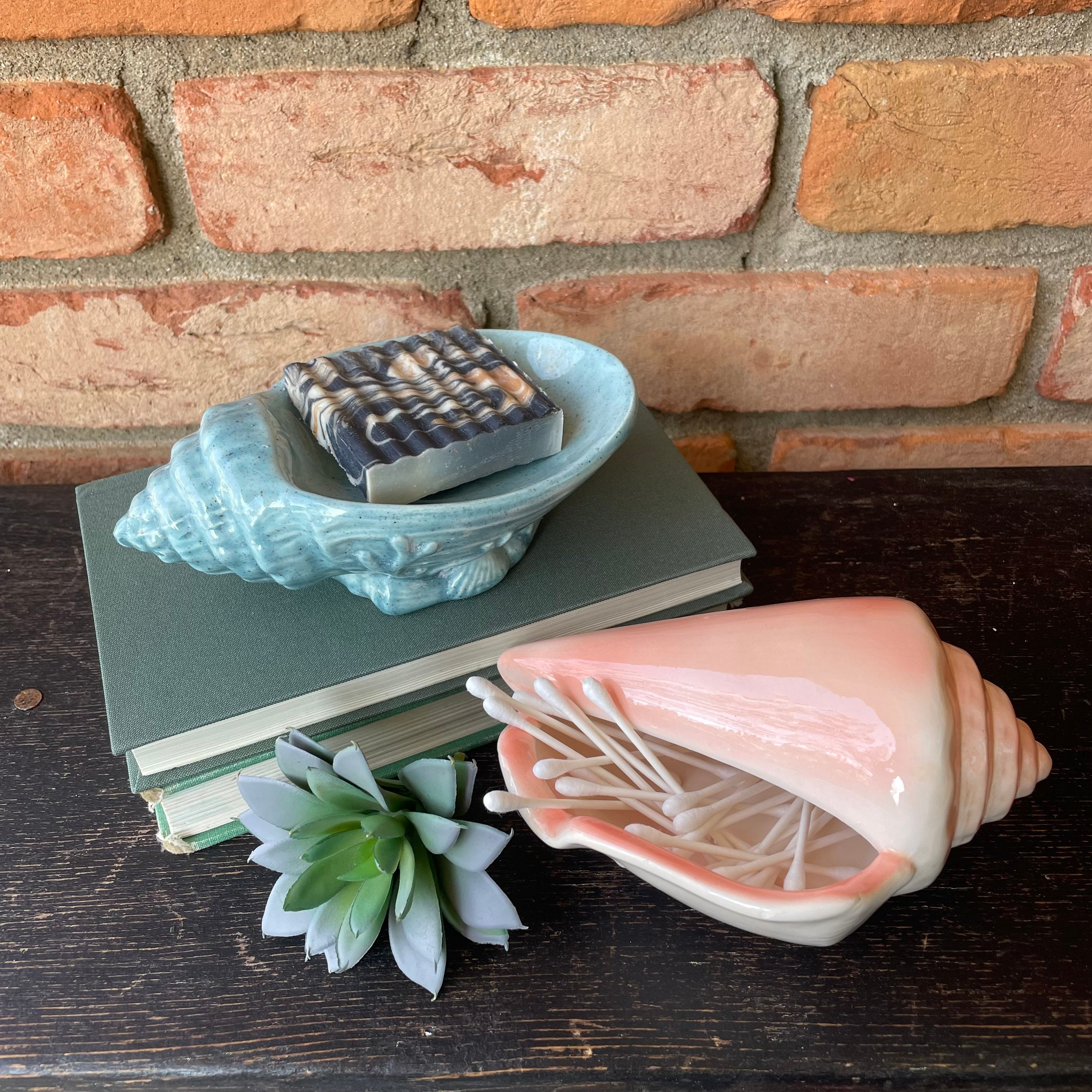 Vintage Beach Themed Bath Vanity Accessories Curated Retro - Etsy