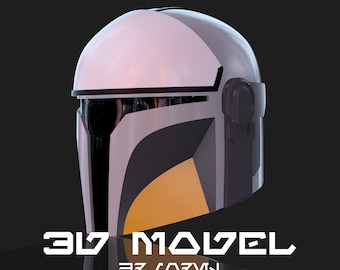 The Pilot - Mandalorian inspired Helmet