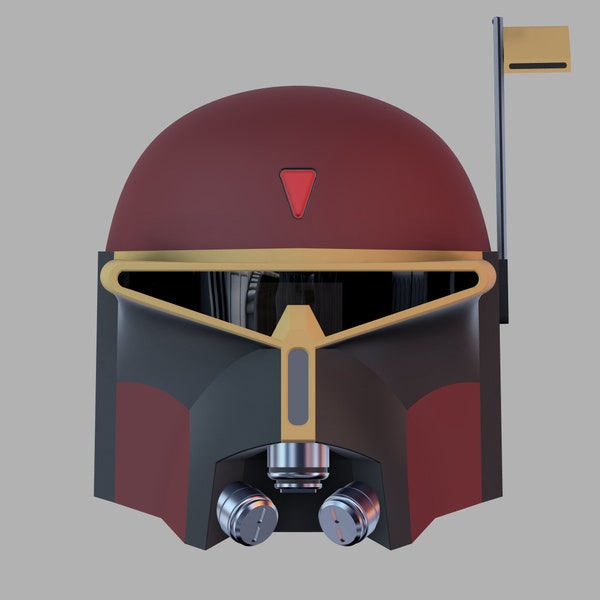 The Mercenary - Mandalorian inspired Helmet