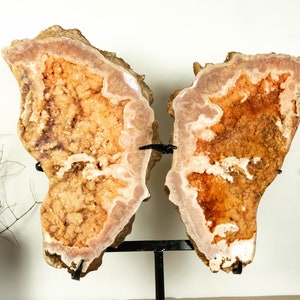 Fantastic Pink Amethyst Angel Wings Geode, X-Large Pink Amethyst Butterfly, Natural, Untreated, Ethical 21.3 Kg 47 lb image 2