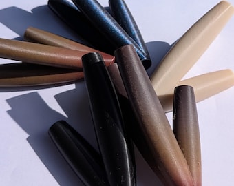 Applicatore Kuripe a doppia narice incisibile per Hape, Rappee, Snuff