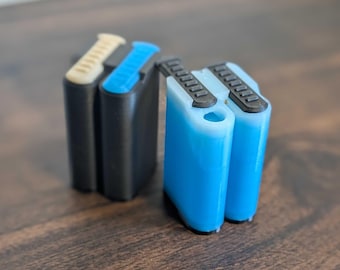 The Perfect Autoportioning Snuffbox - The Easiest Way to Enjoy Nasal Snuff Tobacco! (Double Portion)