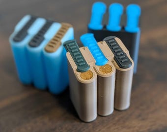 The "Panflute" Autoportioning Snuffbox - The Easiest Way to Enjoy Nasal Snuff Tobacco! (Triple Portion)
