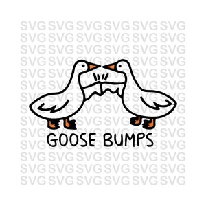 Goose Bumps svg, Gansentwurf, lustiges svg, Humor svg, lustiges T-Shirt, png, svg für Cricut, Druck auf Nachfrage, dtf