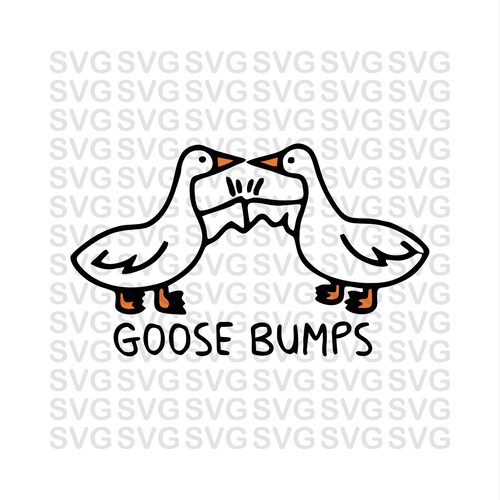 Goose Bumps Svg, Goose design, funny svg, humor svg, funny tshirt, png, svg for cricut, print on demand, dtf