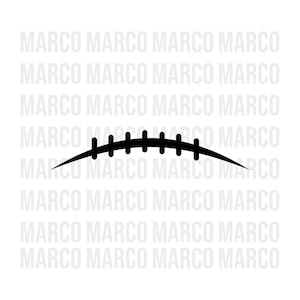 Cordones de fútbol SVG, Fútbol Americano Svg, Svg personalizado, Cordones Svg, Png, Dxf
