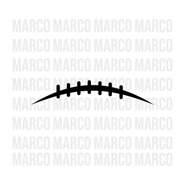 Football Laces SVG, American Football Svg, Custom Svg, Laces Svg, Png, Dxf
