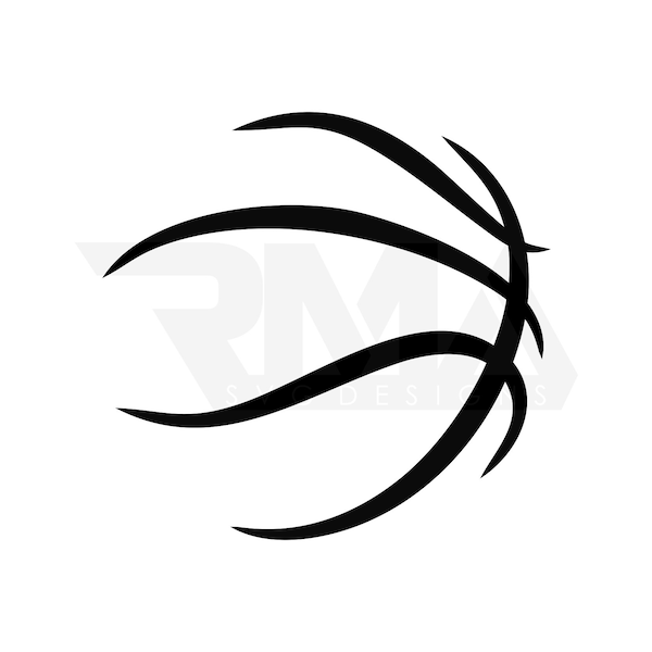 Basketball Skeleton SVG, Basketball Outline, Custom Basketball SVG, Basketball PNG, Download File Basketball, Instant Download, Cricut