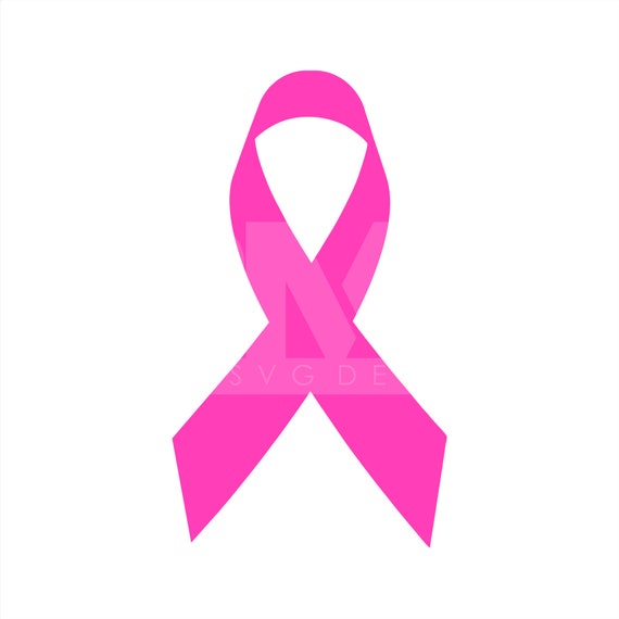 Cancer Ribbon svg, Cancer svg, Breast Cancer ribbon svg, breast cancer svg,  Svg cut file for Cricut Silhouette svg, Awareness Ribbon