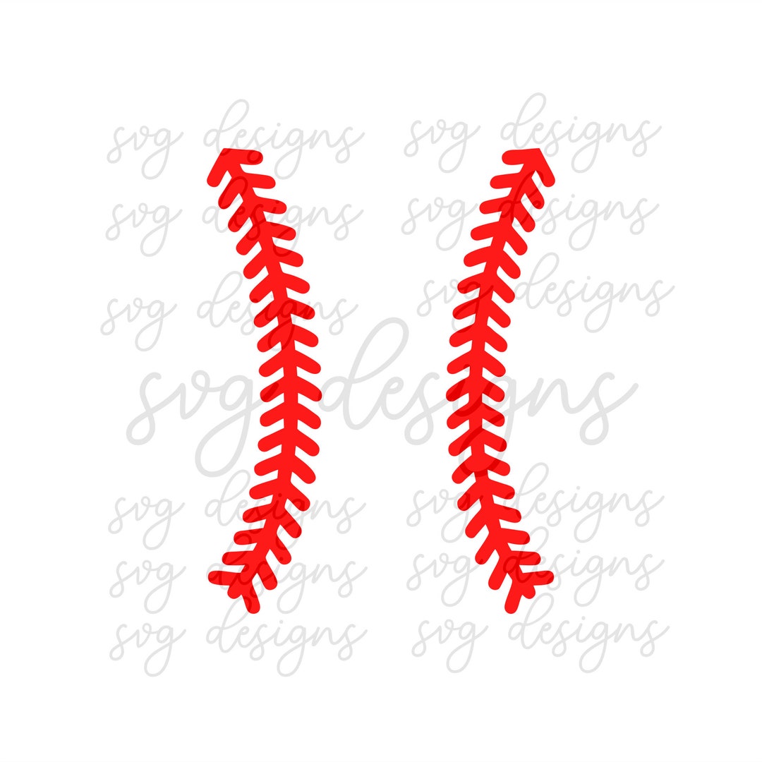 Baseball Laces SVG, Baseball SVG / Ball Svg, Tee Ball Svg, Softball Svg