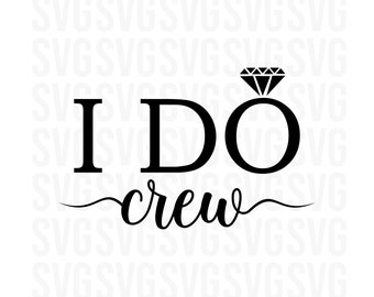 Hago Crew Svg, Wedding Season Svg, Bridesmaid Svg, Maid of Honor svg, Ring Svg, Dxf, Png
