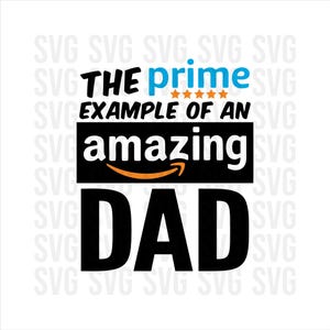 Dad svg, Vatertag svg, das Paradebeispiel für einen tollen Papa svg, png, dtf, print svg