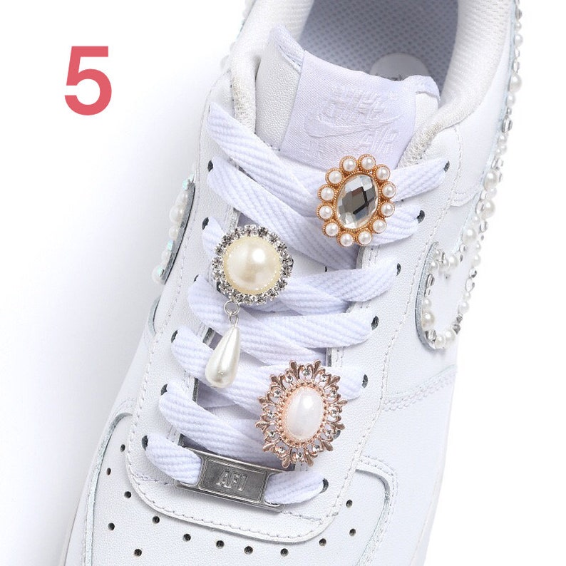 Kristall-Schuh-Tags, Diamant-Pin, Schuh-Dekoration-Pakete Bild 6