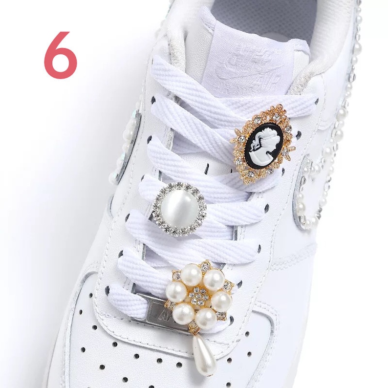 Kristall-Schuh-Tags, Diamant-Pin, Schuh-Dekoration-Pakete Bild 7