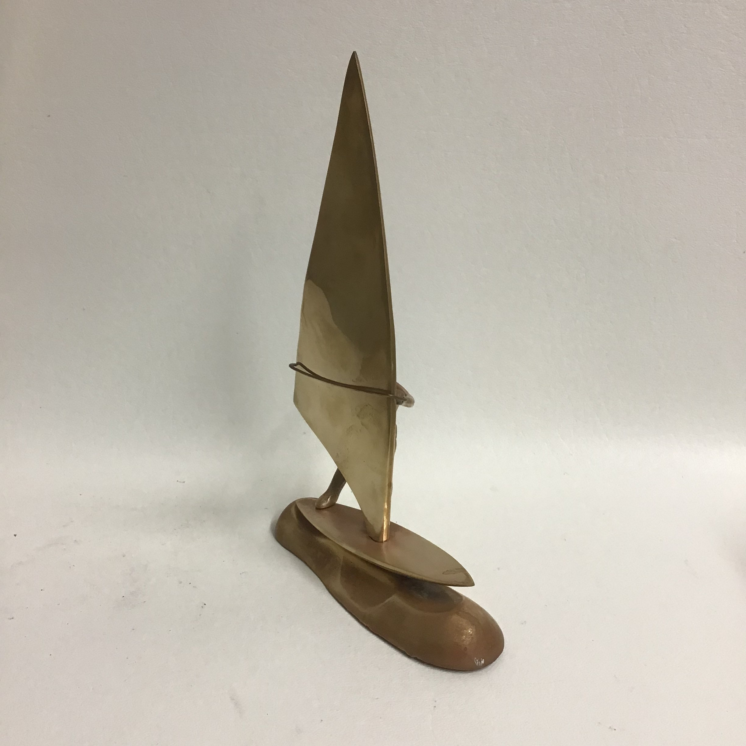 Brass Windsurfer Figurine Andrea by Sadek www.unae.edu.py
