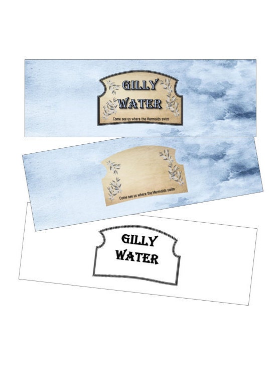Honeydukes candy labels free printable