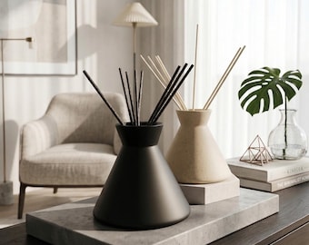 modern reed diffuser vessel