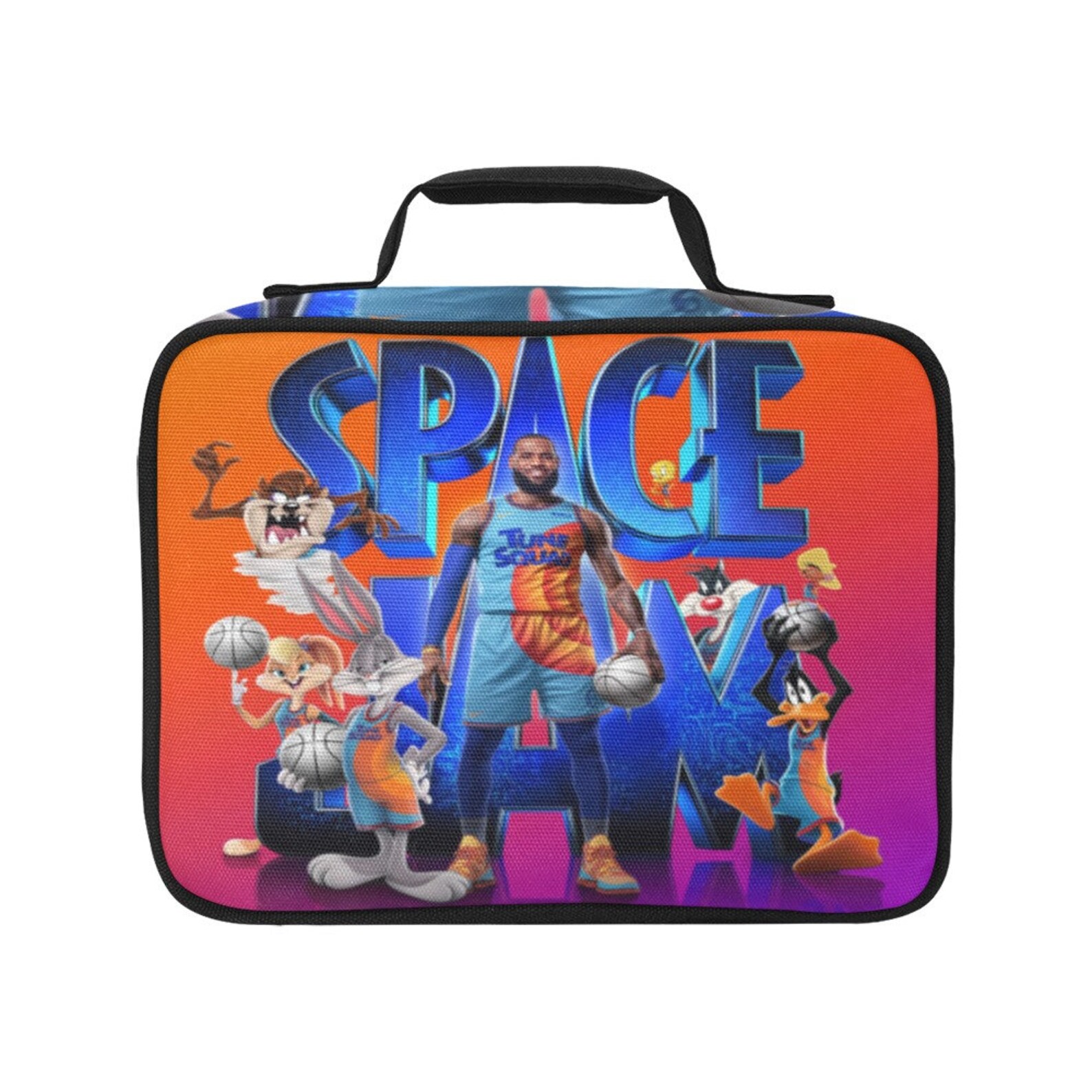 space jam nike lunch box