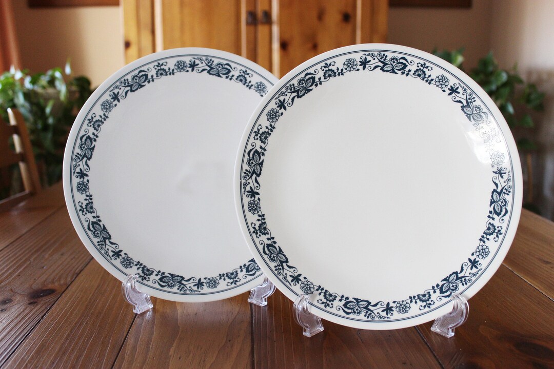 Corelle Old Town Blue Onion Dinner Plate Dinnerware Corning Etsy
