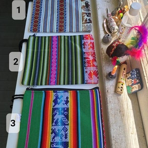 Aguayo large cosmetic or clutch bag