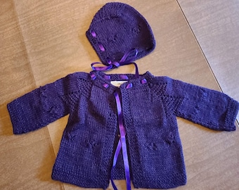 Baby und Kleinkind ""Baby Alpaka"" Pullover, Baby Sets mit Mütze und Schühchen