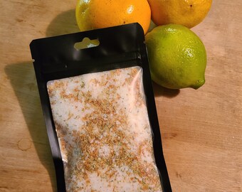 Org. Gourmet Citrus Meersalz/Getrocknete Zitrusscheiben/Magisches Salz/Altarbedarf/HexereiBedarf/Hexerei Kräuter/Zauberbedarf