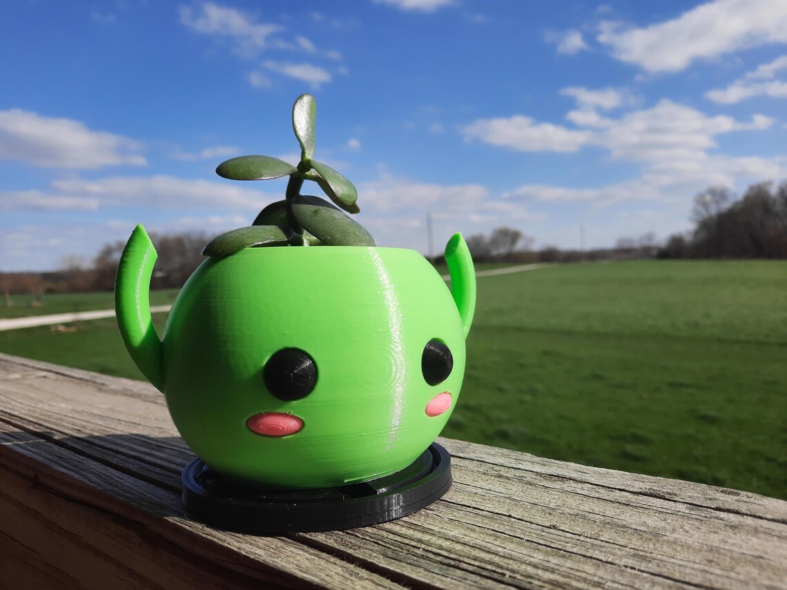 Junimo Planter Pot From Stardew Valley Etsy
