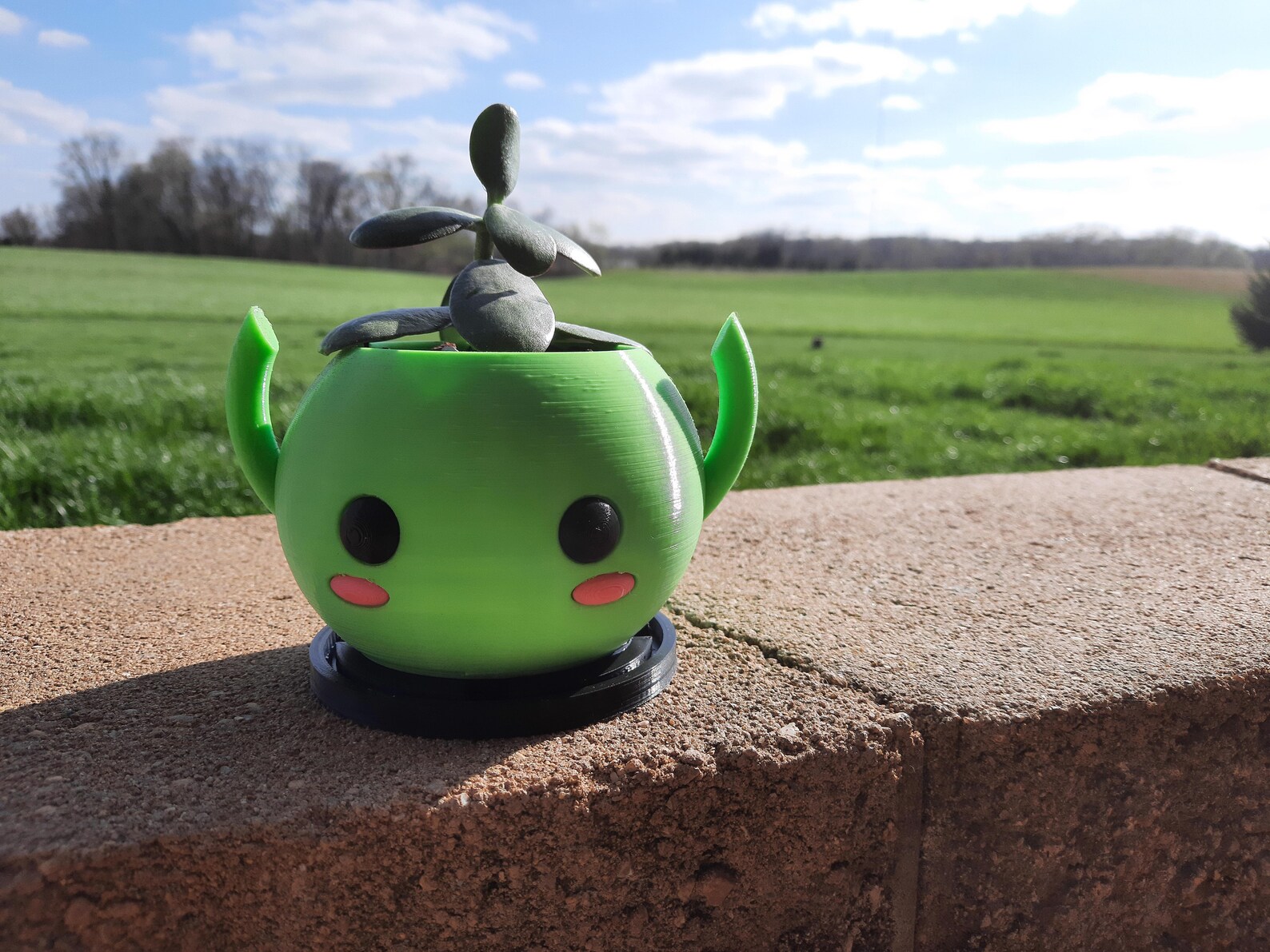 Junimo Planter Pot From Stardew Valley Etsy