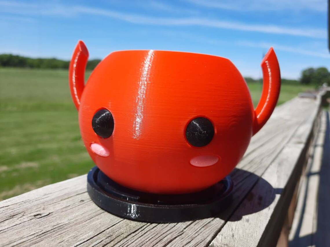 Junimo Planter Pot From Stardew Valley Etsy