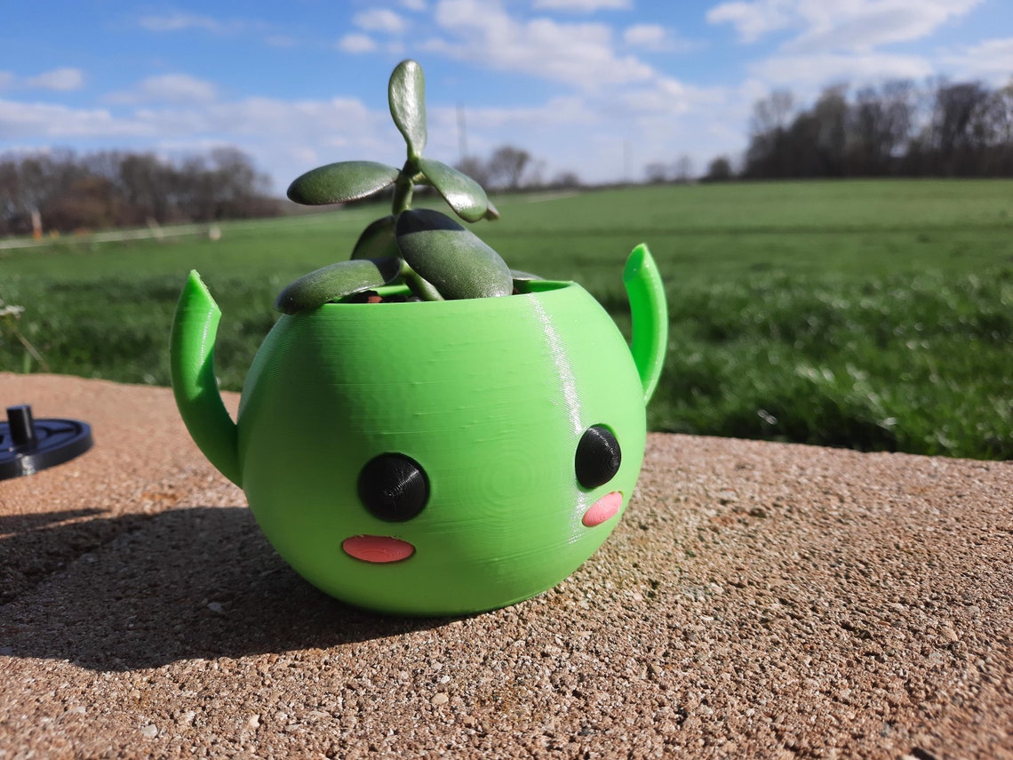 Junimo Planter Pot From Stardew Valley Etsy
