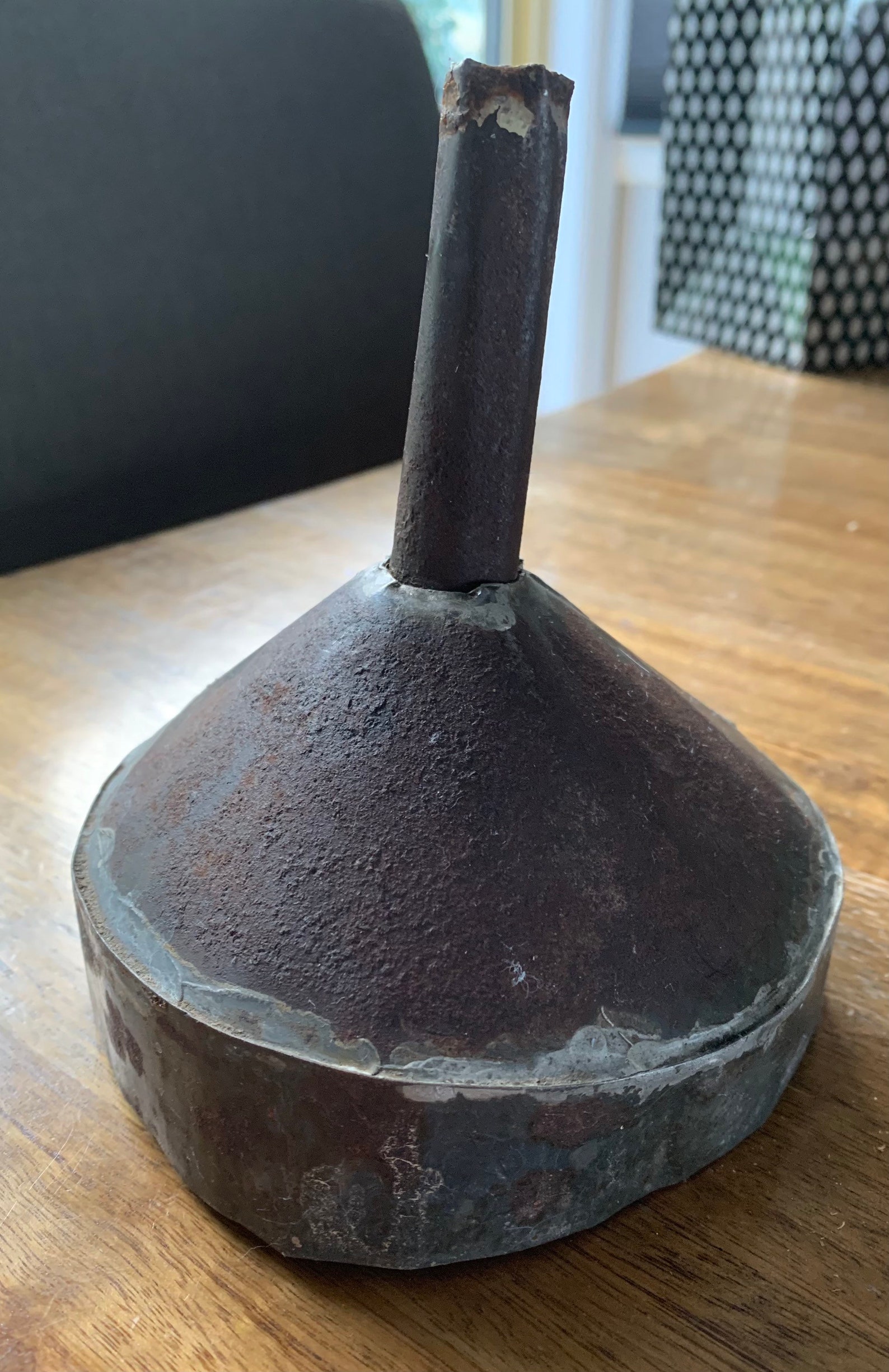 Vintage Galvanised Oil Funnel Etsy