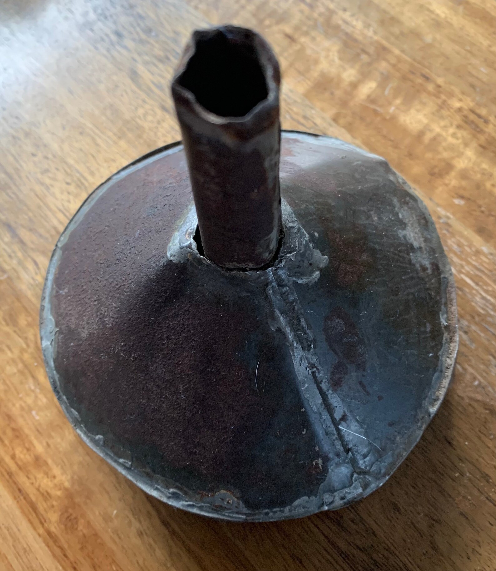 Vintage Galvanised Oil Funnel Etsy