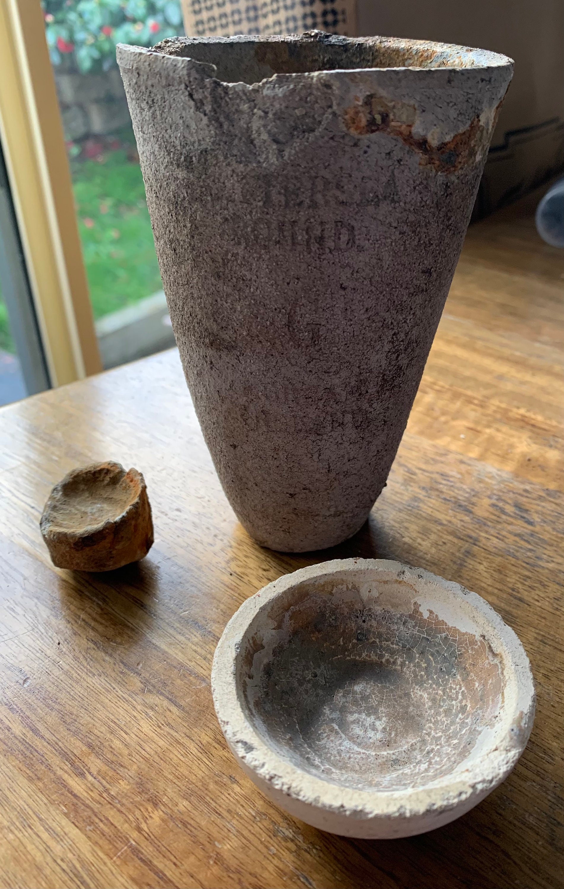 Antique Crucibles Found Old Mining Site West Coast of Tasmania Etsy Australia