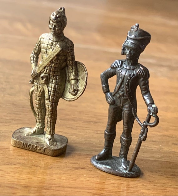 Antique Metal Kinder Surprise Childs Toy Metal Figures Etsy