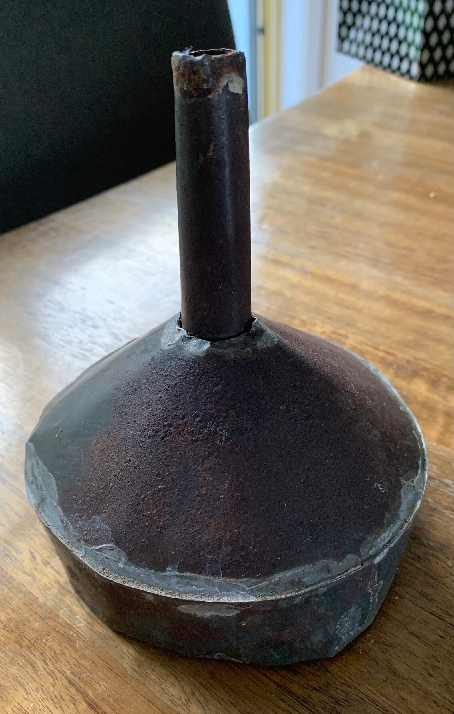 Vintage Galvanised Oil Funnel Etsy