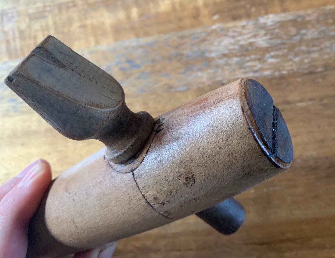 Large Antique Victorian Era Wooden Beer Barrel Tap Etsy